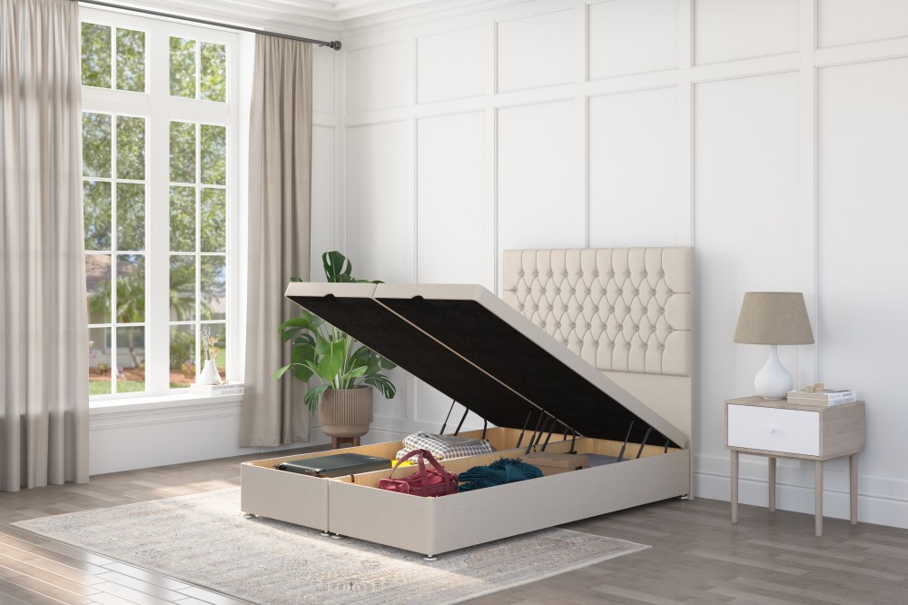 Chesterfield Ottoman bed | Affordable Luxury Storage Beds