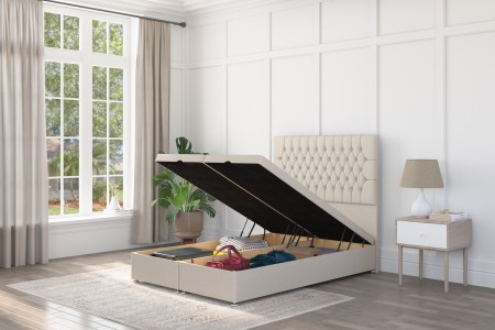 Chesterfield Ottoman bed | Affordable Luxury Storage Beds