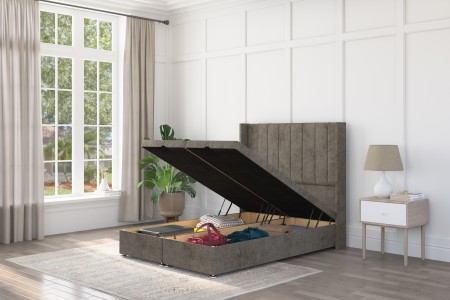 Madrid Storage Ottoman Bed | Affordable Luxury Storage Beds | GB Beds