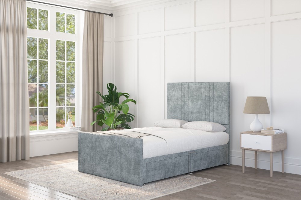 Turin Divan Bed Set with Mattress | GB Beds Turin Divan Bed Set with Mattress | GB Beds