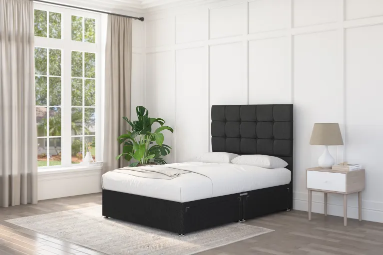 Cube Divan Bed Set With Mattress | GB Beds 2