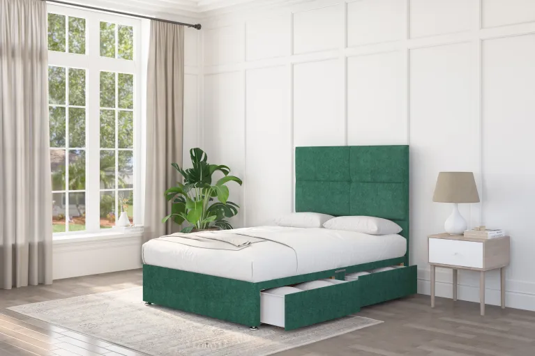 Milano Divan Bed Set with Mattress | GB Beds