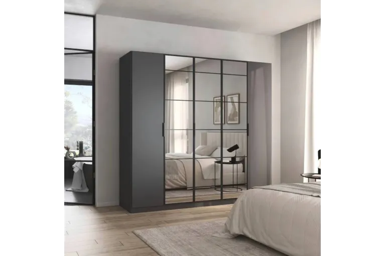 Acero 5 Door Wardrobe