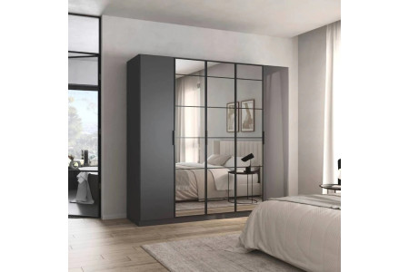 Acero 5 Door Wardrobe