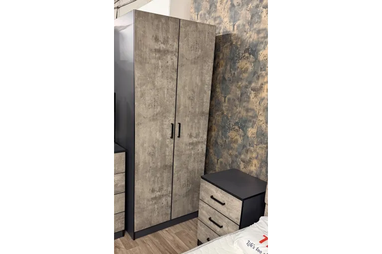Alex two door wardrobe