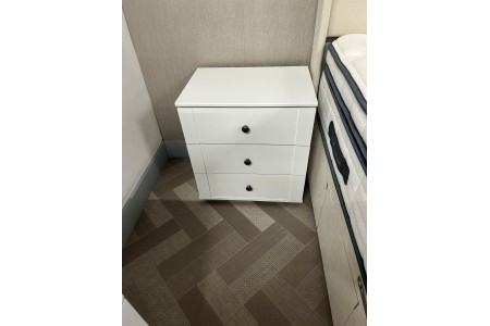 Chalet 3 drawer bedside