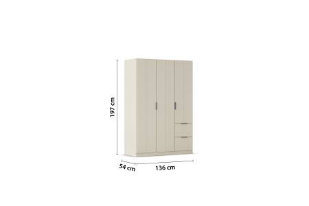 Ella 3 door wardrobe