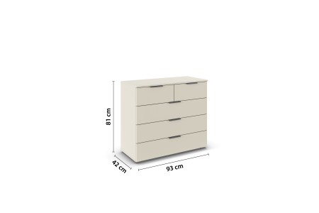 Ella 5 drawer chest