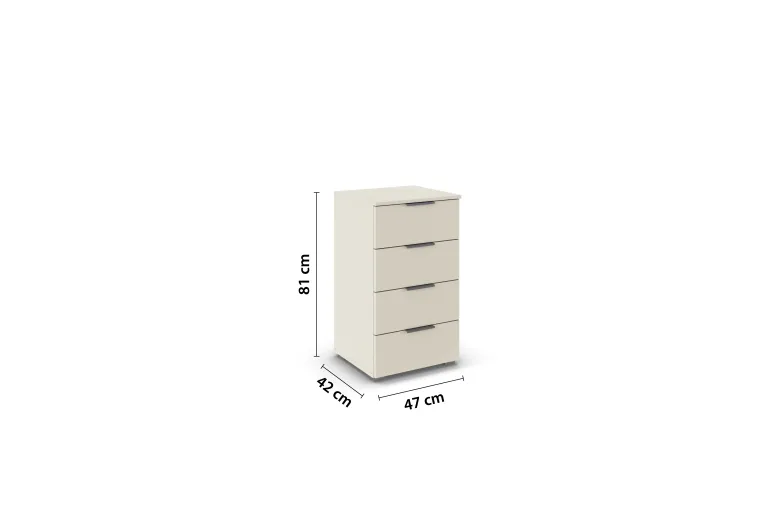 Ella 4 drawer chest 2
