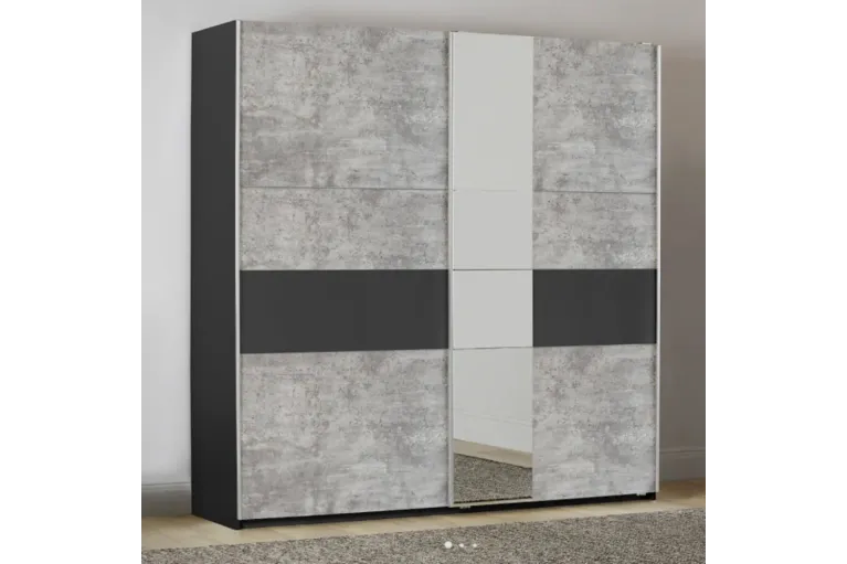 Korbach sliding door robe (218cm)