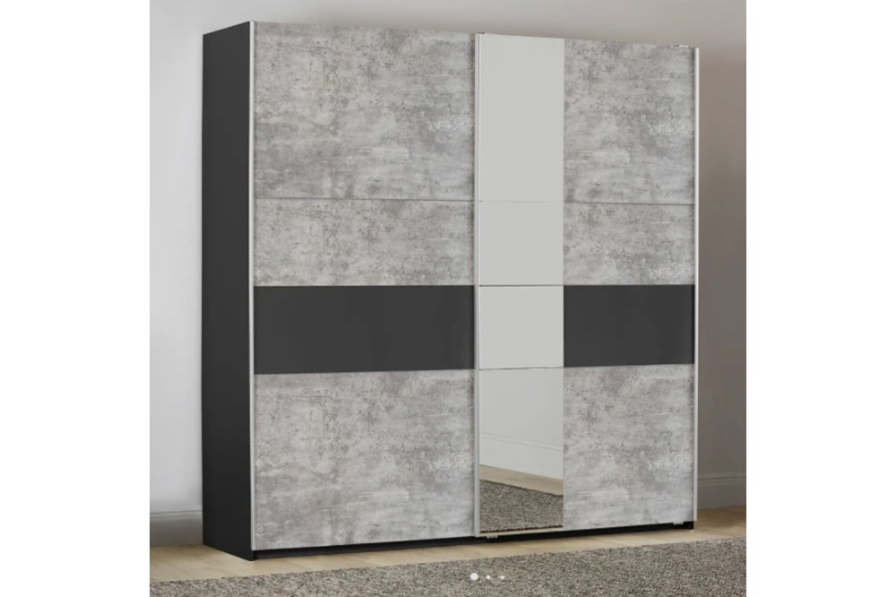 Korbach sliding door robe (218cm)