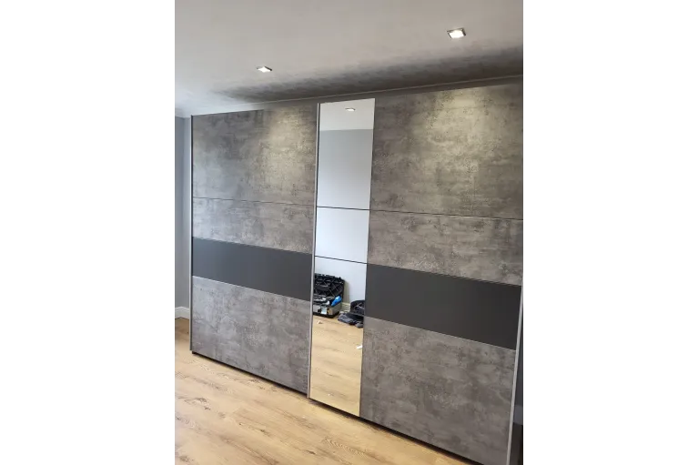 Korbach sliding wardrobe (261cm)