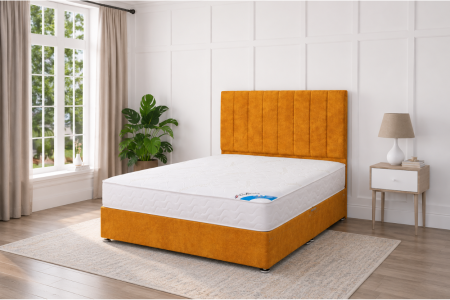 Bethany Medium or Orthopedic Mattress with Memory Foam | GB Beds