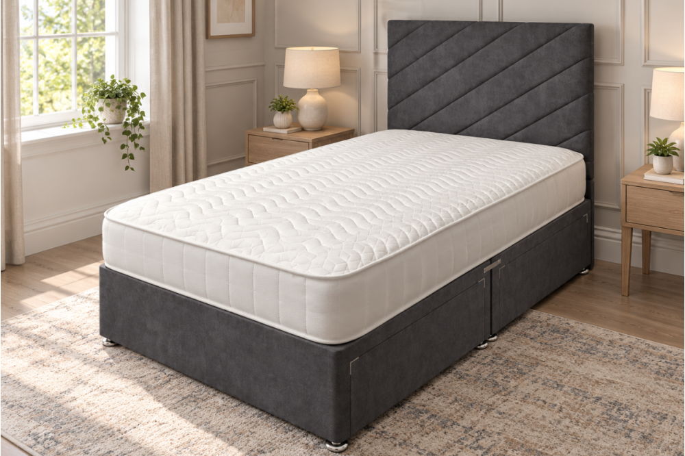 Destiny Medium Mattress with Memory Foam | GB Beds