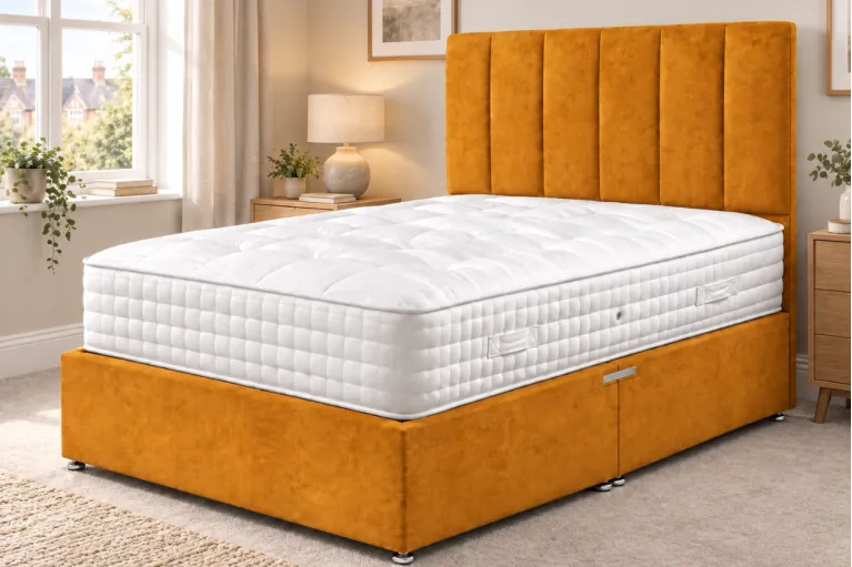 Vogue Medium or 1000 Pocket Spring Mattress | GB Bedding