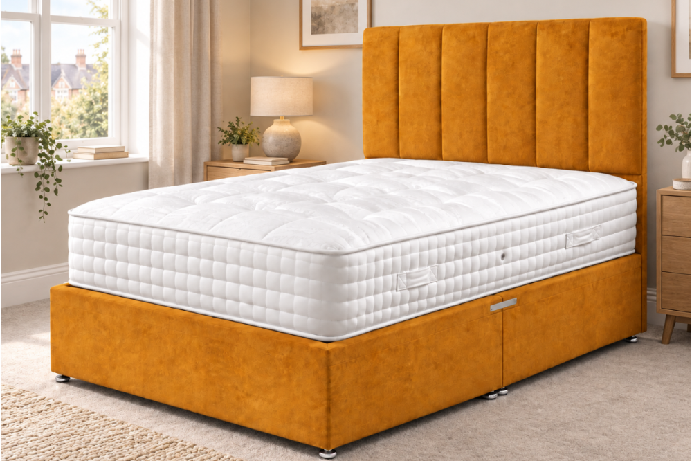 Vogue Medium or 1000 Pocket Spring Mattress | GB Bedding