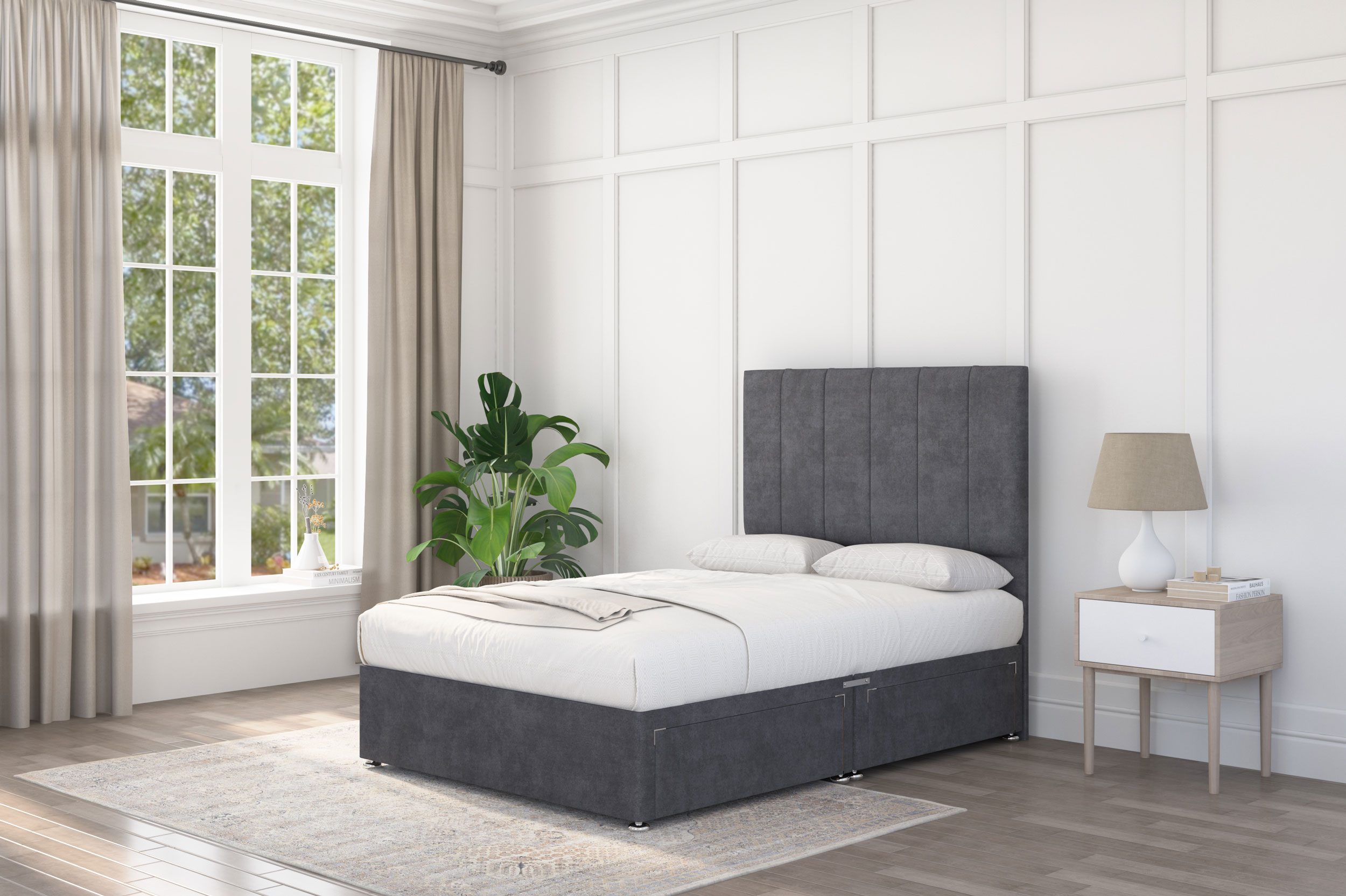 Panache Divan Bed Set with Mattress | GB Beds Panache Divan Bed Set with Mattress | GB Beds