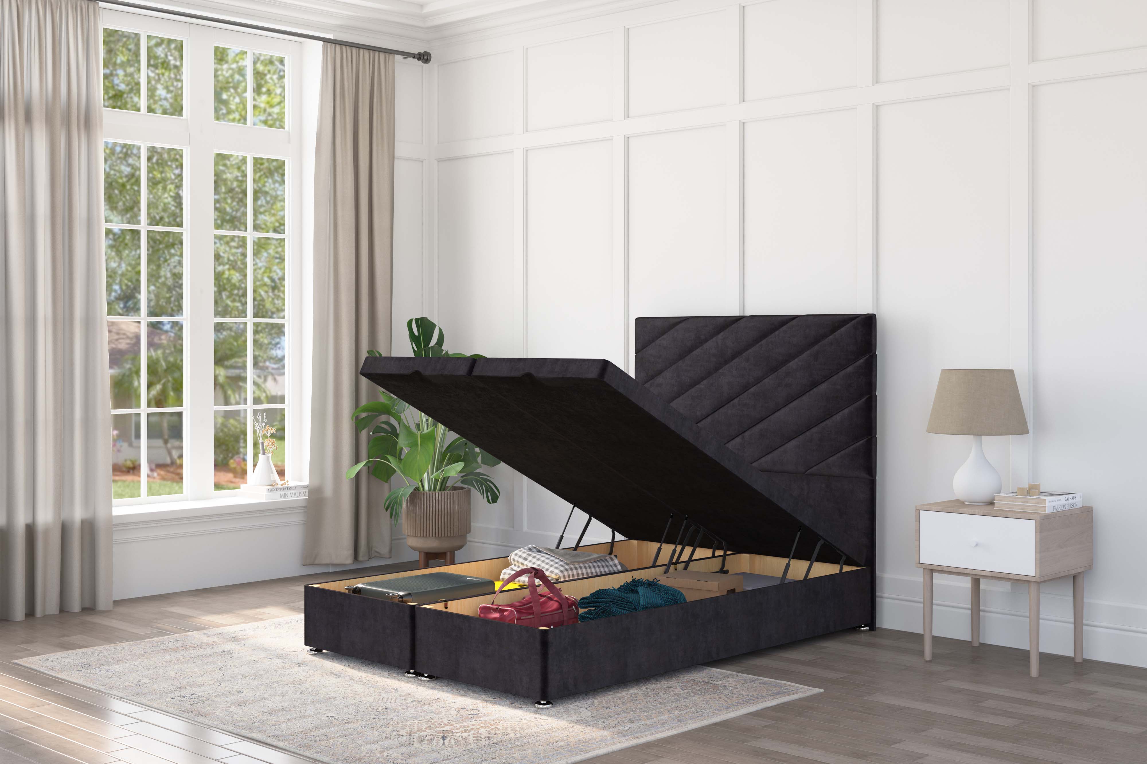 Modena Ottoman Bed | Luxury Storage Beds | GB Beds